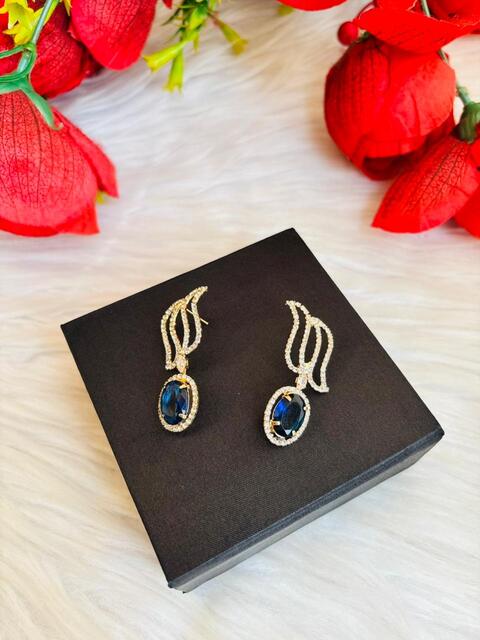 Star Of The Night-AD Setting Earrings