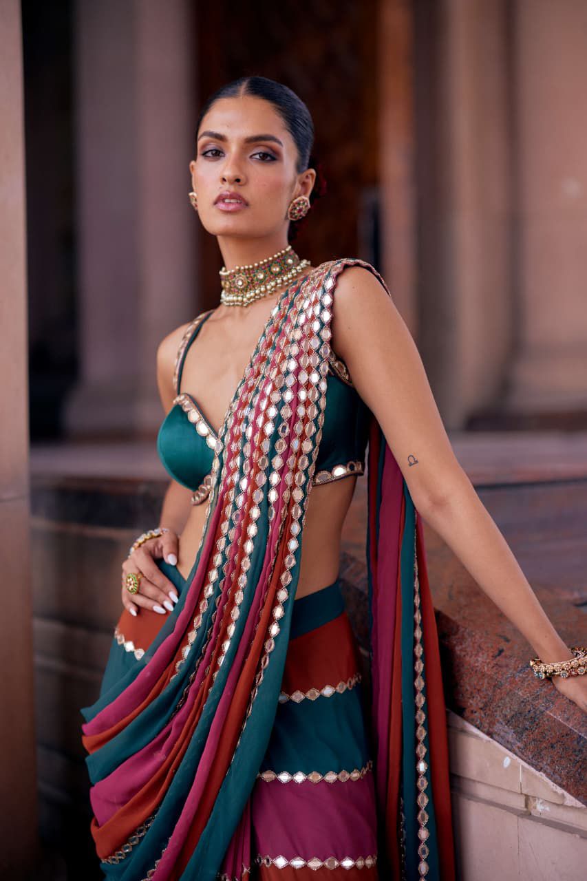 Meet The Show Party Wear Georgette Saree