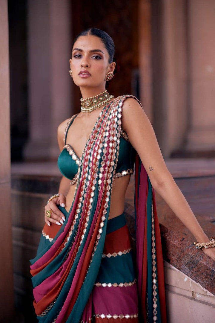 Meet The Show Party Wear Georgette Saree