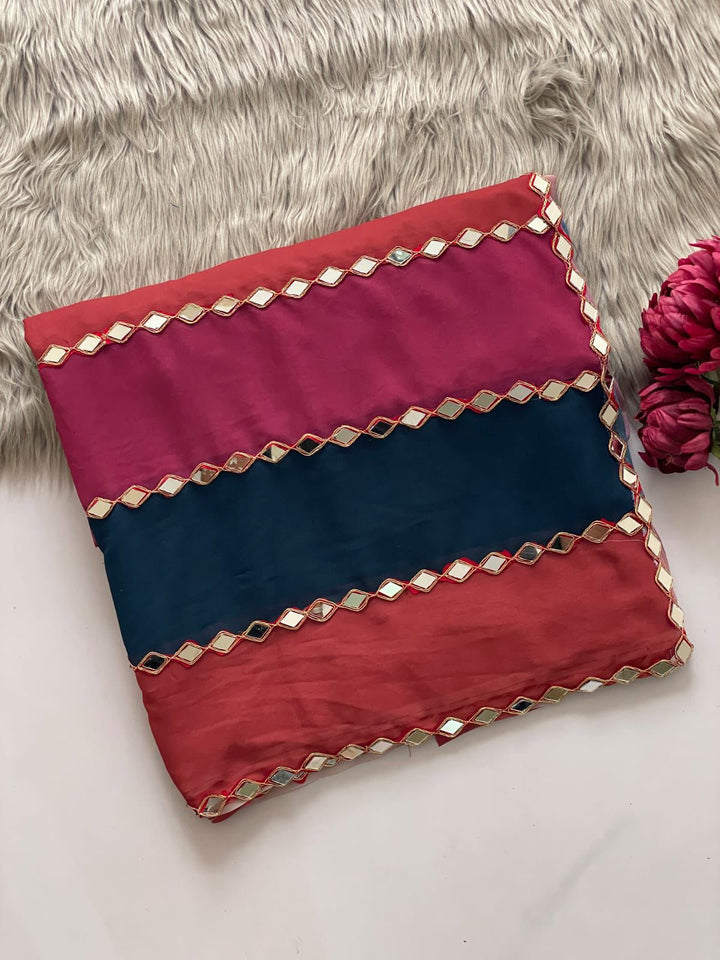 Meet The Show Party Wear Georgette Saree