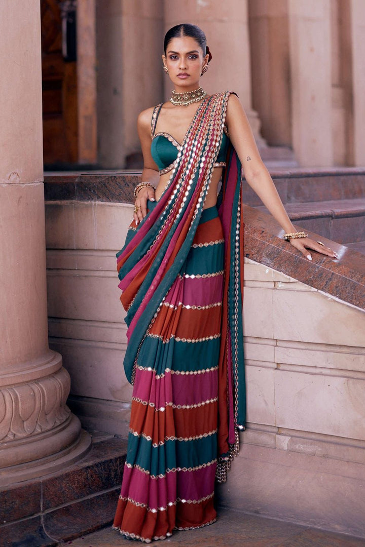 Meet The Show Party Wear Georgette Saree