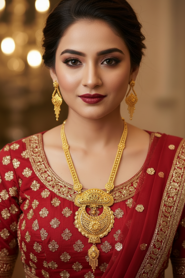 Empress Aura-Statement Necklace Set