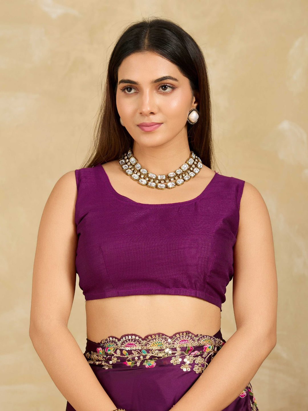 Mitti Roshni Designer Rangoli Silk Saree