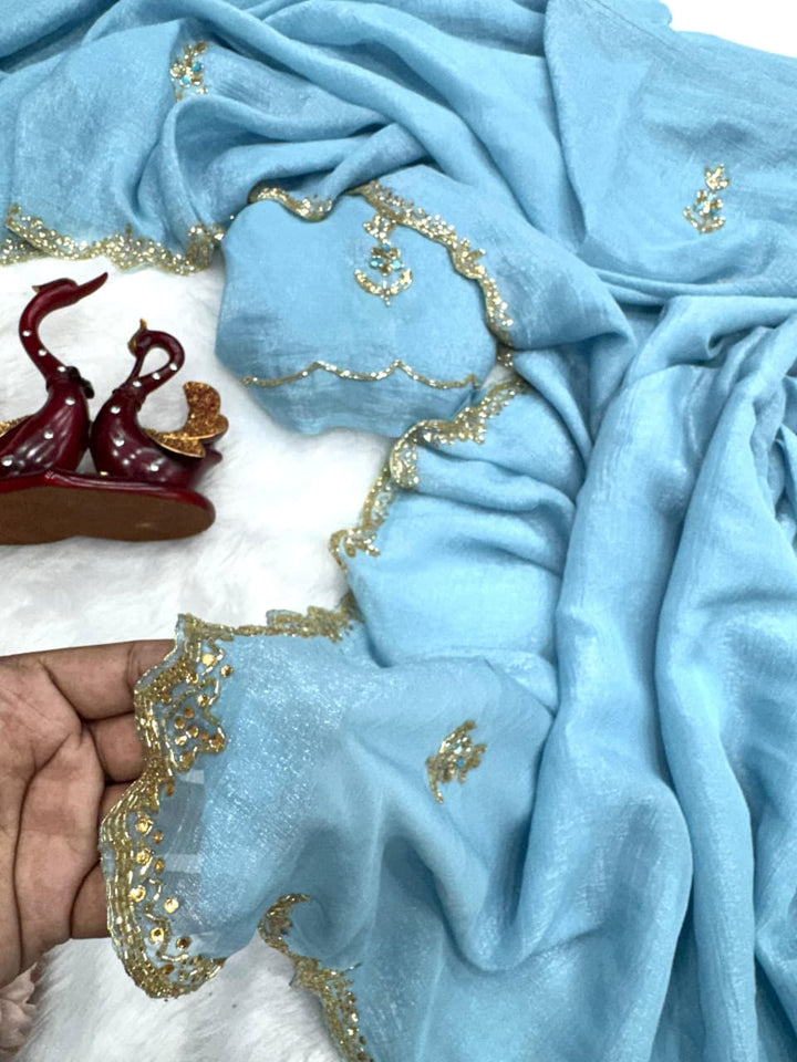 Blush Within Partywear Fancy Silk Saree