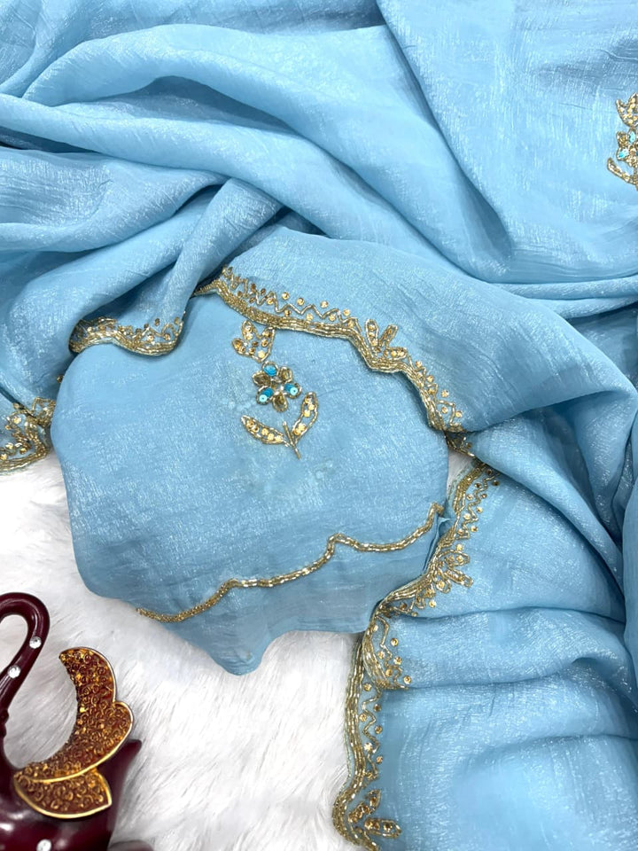 Blush Within Partywear Fancy Silk Saree