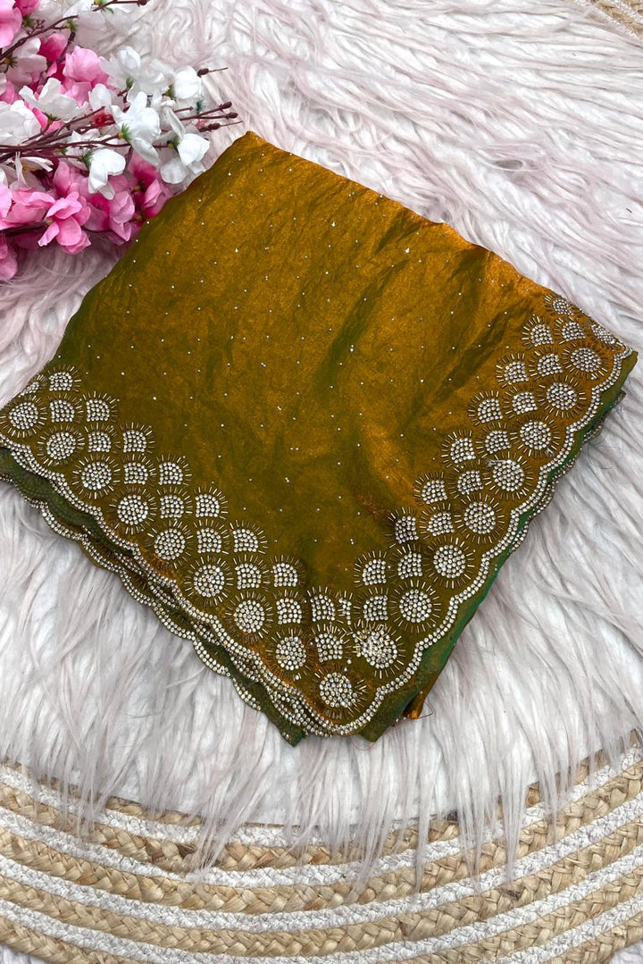 Grace Bloom Designer Space Silk Saree