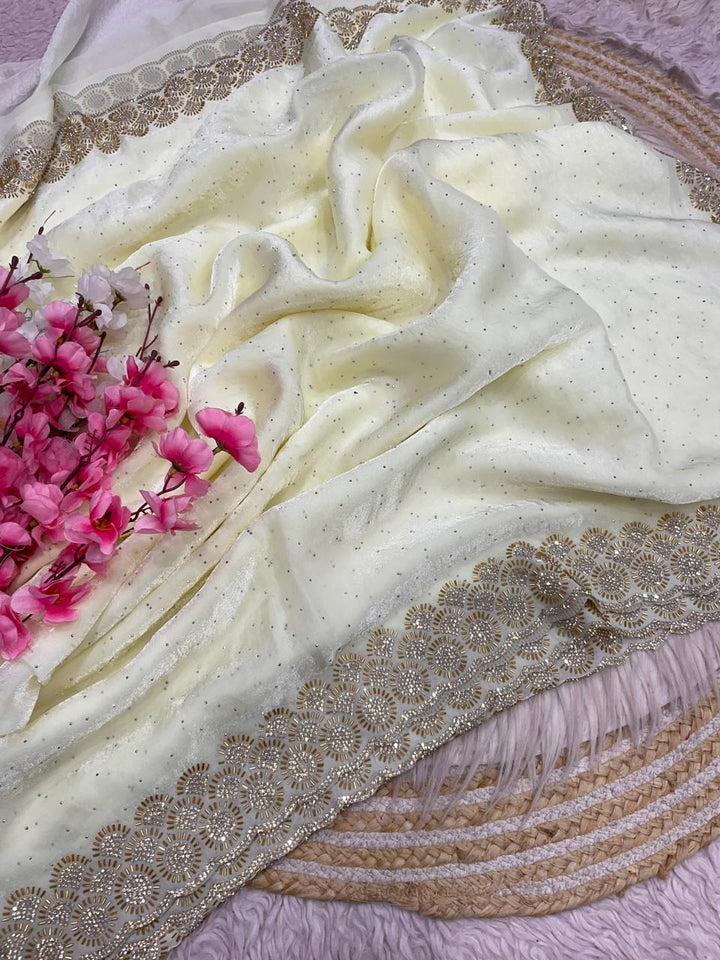 Grace Bloom Designer Space Silk Saree