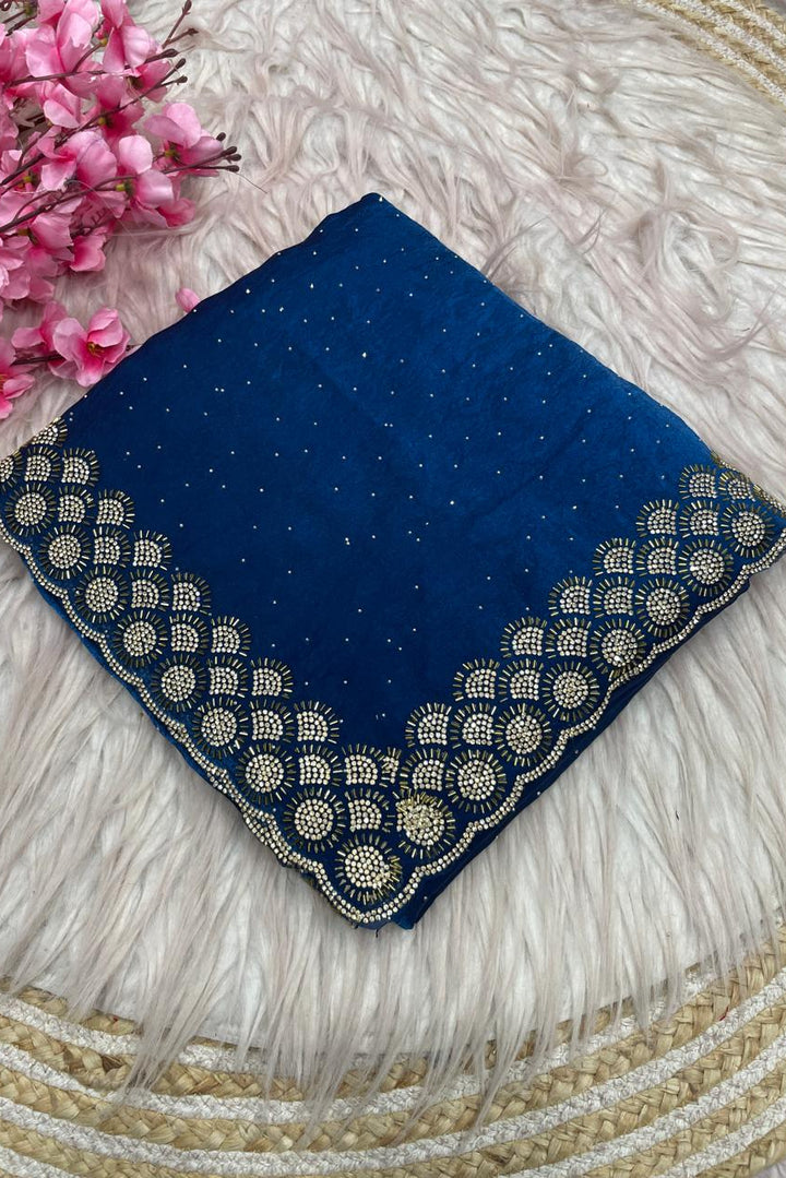 Grace Bloom Designer Space Silk Saree