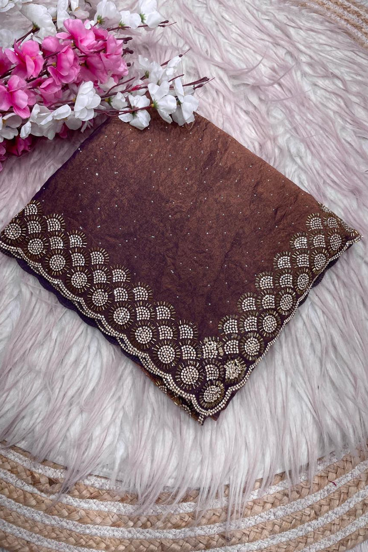 Grace Bloom Designer Space Silk Saree