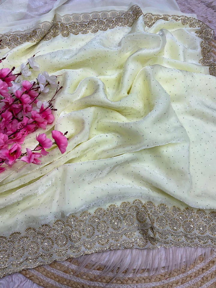 Grace Bloom Designer Space Silk Saree