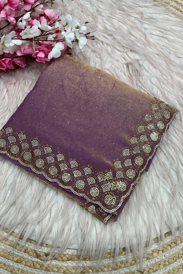 Grace Bloom Designer Space Silk Saree