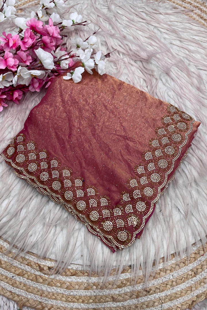 Grace Bloom Designer Space Silk Saree