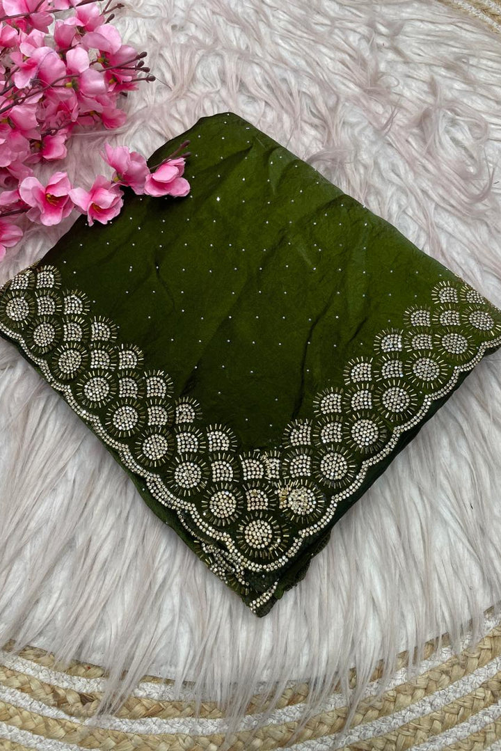 Grace Bloom Designer Space Silk Saree