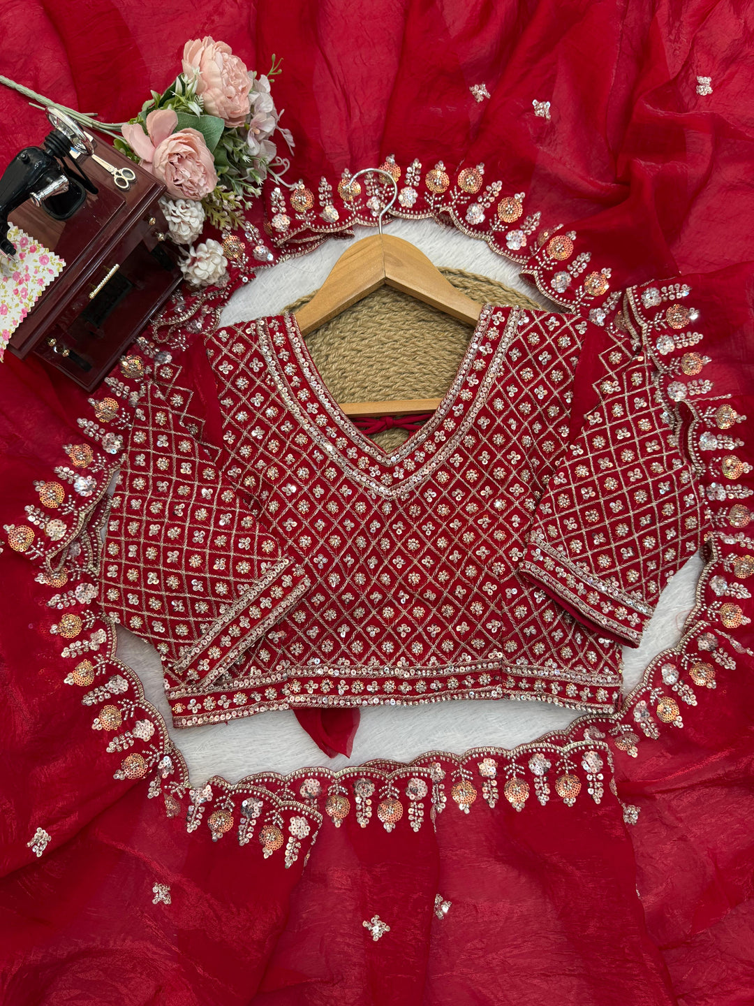 Illume Art Fancy Partywear Silk Saree