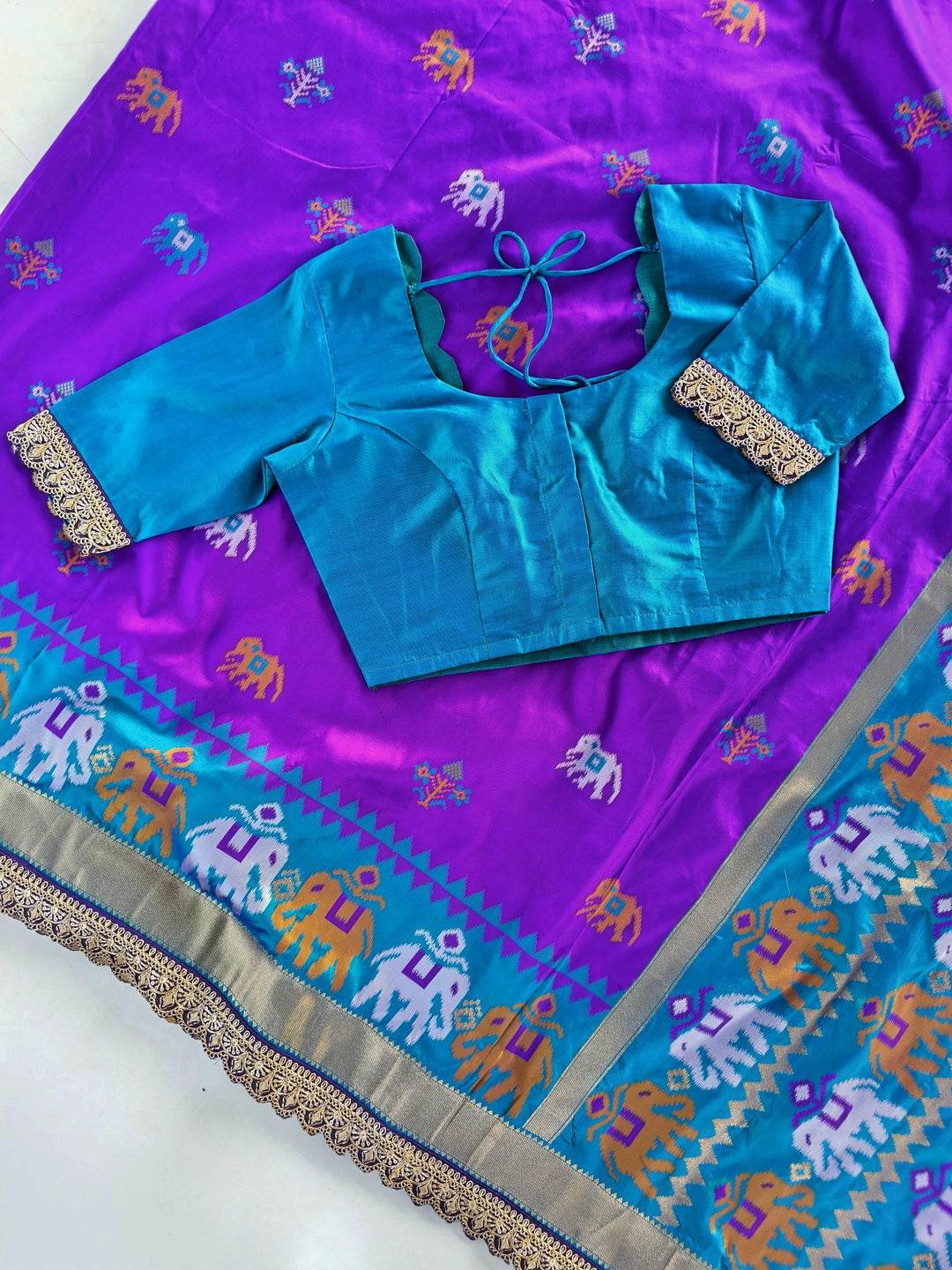 Indian Touch Fancy Partywear Silk Saree