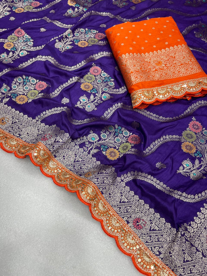 RaagRanjani Designer Dola Silk Saree