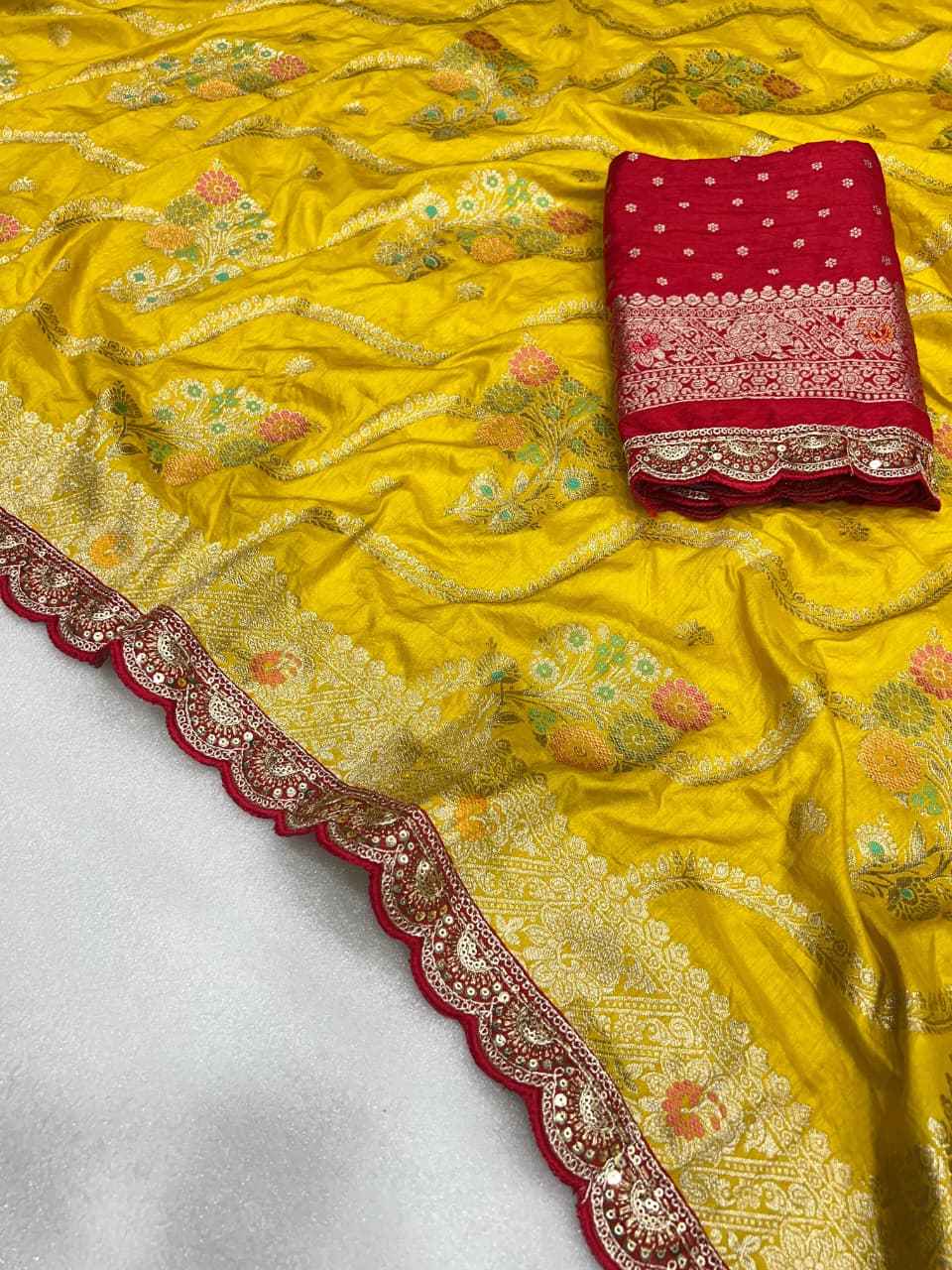 RaagRanjani Designer Dola Silk Saree