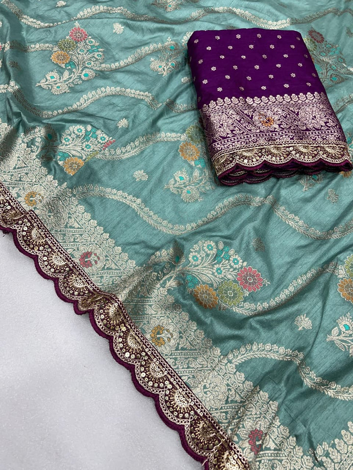 RaagRanjani Designer Dola Silk Saree
