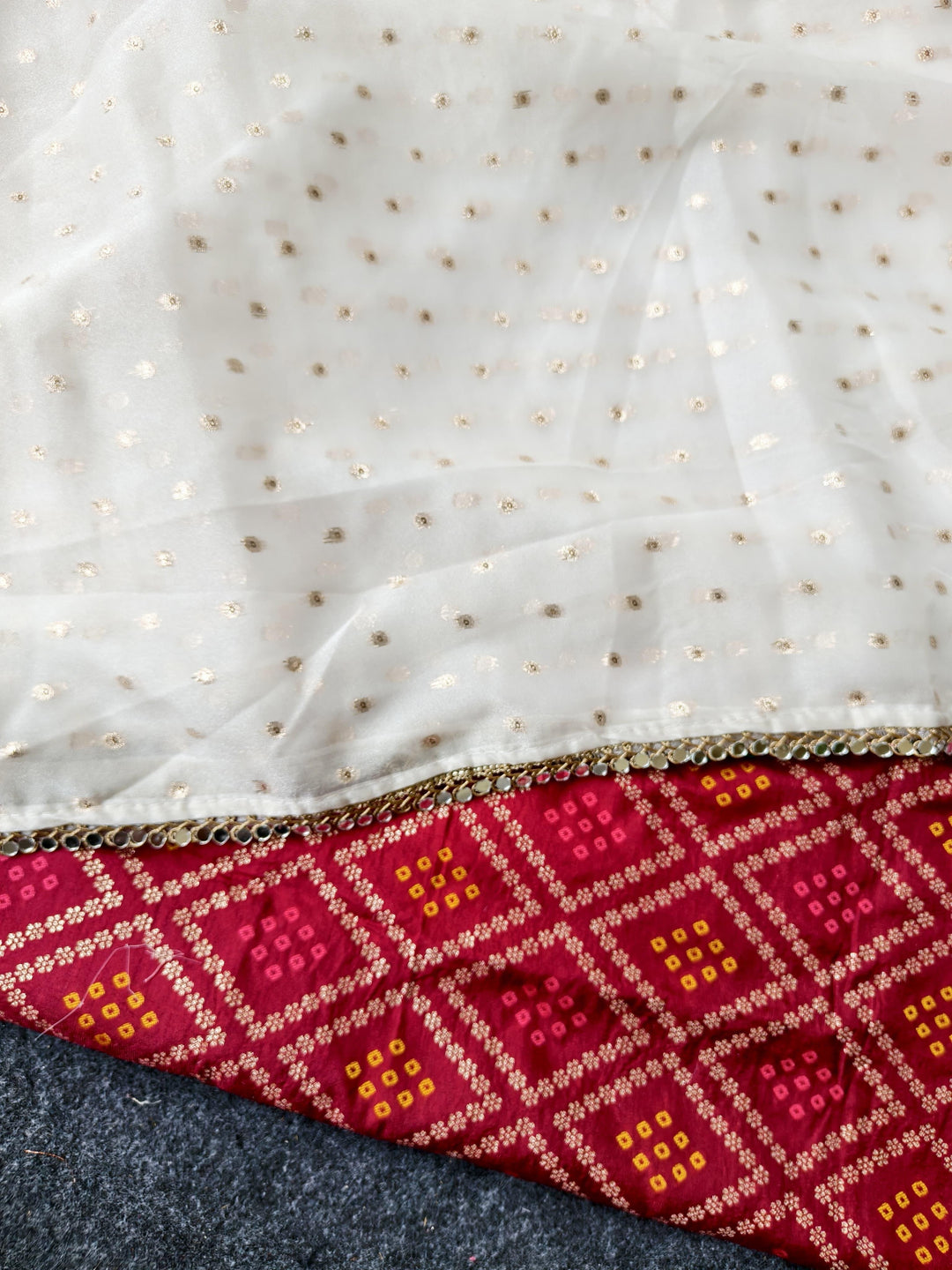 KritiMehfil Fancy Chiffon Organza Silk Saree