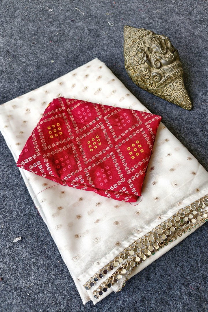 KritiMehfil Fancy Chiffon Organza Silk Saree