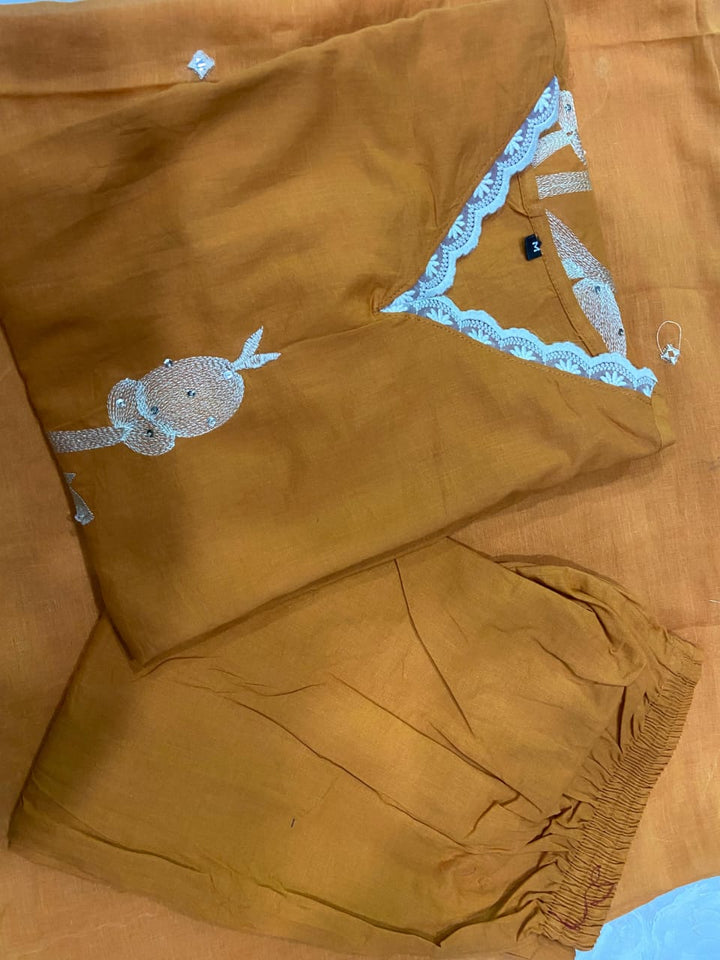 Gentle Muse Cotton Kurti Set