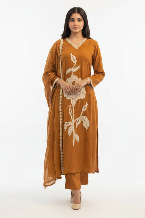 Gentle Muse Cotton Kurti Set