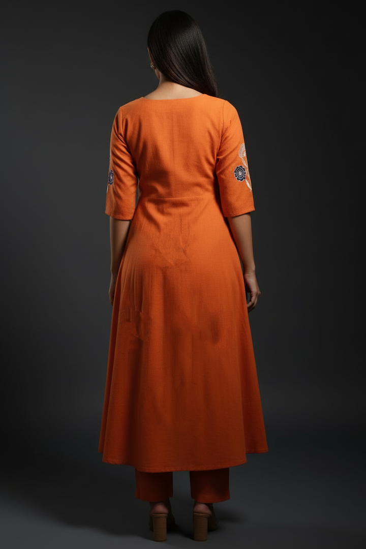 Quiet Desire  Designer Cotton Kurti Set