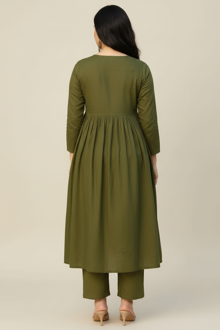 Heartfold Designer Cotton Coord Set