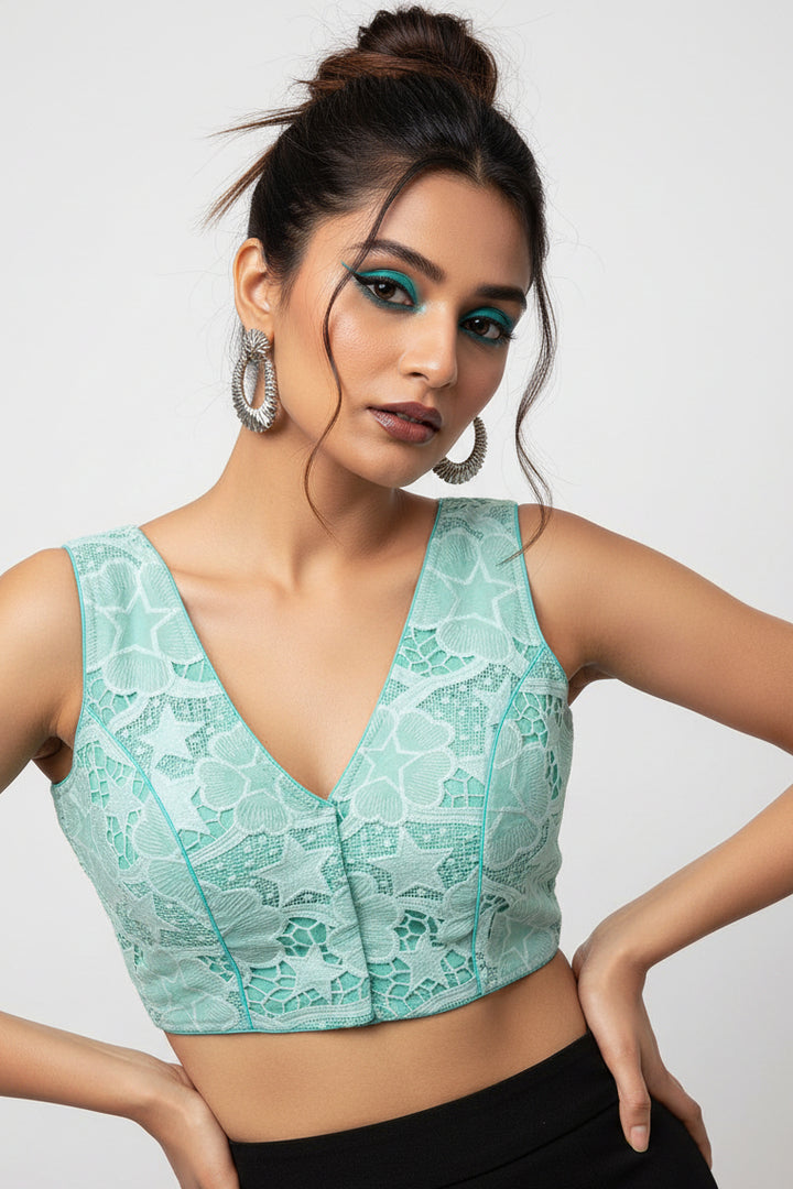 Rising Star -Crochet  Blouse