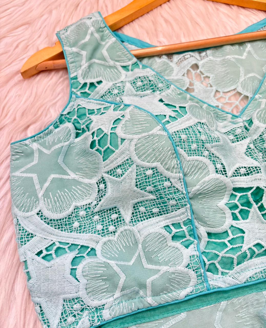 Rising Star -Crochet  Blouse