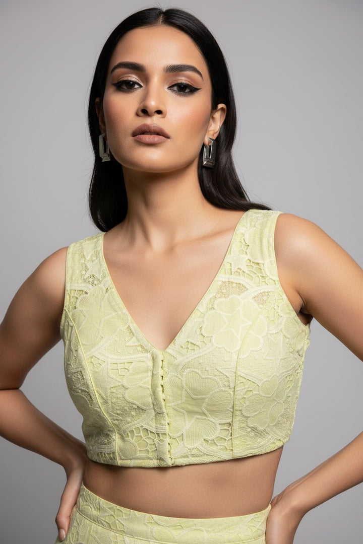 Rising Star -Crochet  Blouse