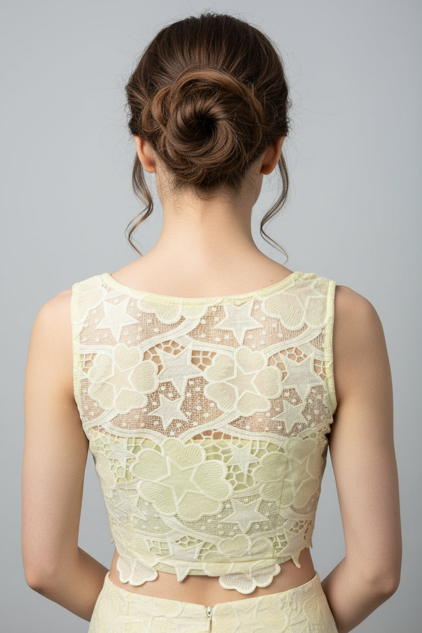 Rising Star -Crochet  Blouse