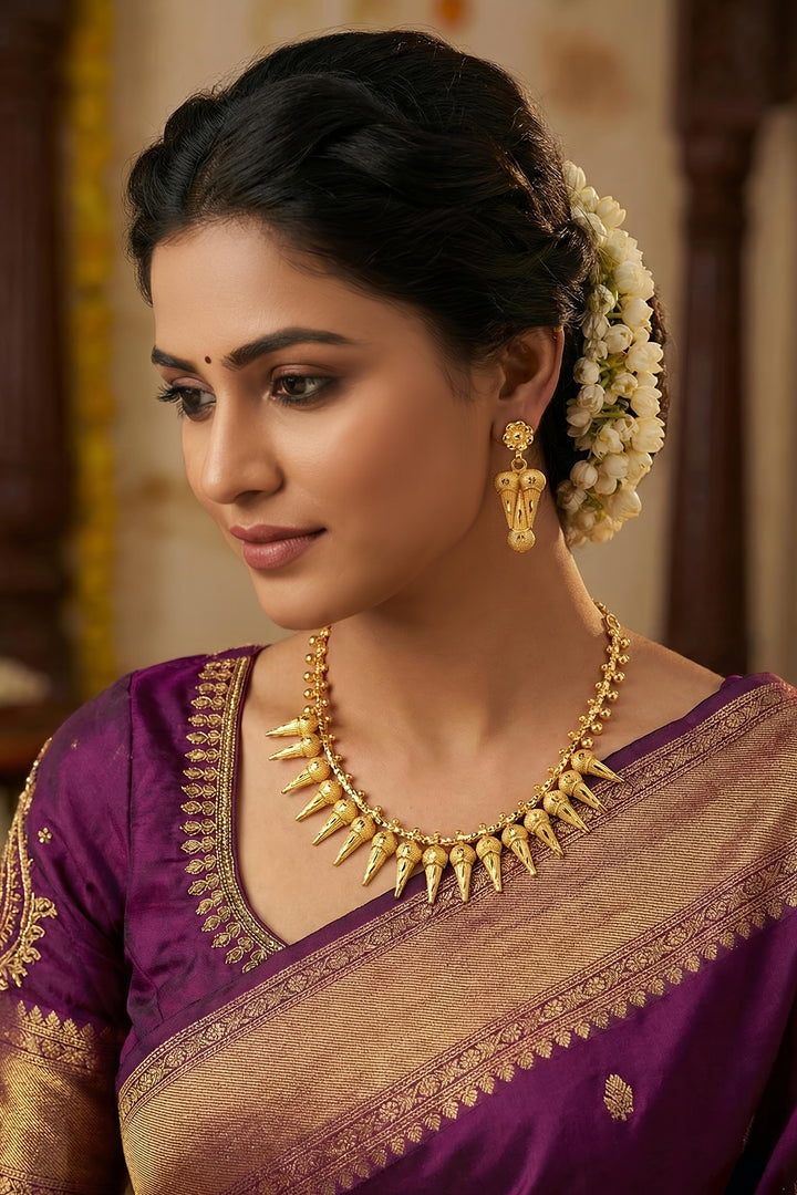 Modern Style Traditional Gold Plated Set