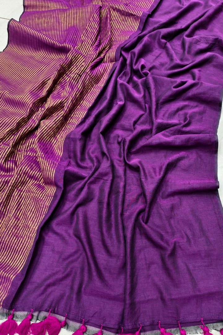 Shine And Smile Cotton Saree