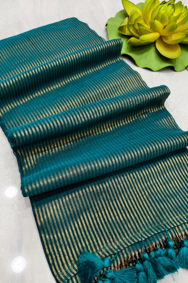 Shine And Smile Cotton Saree