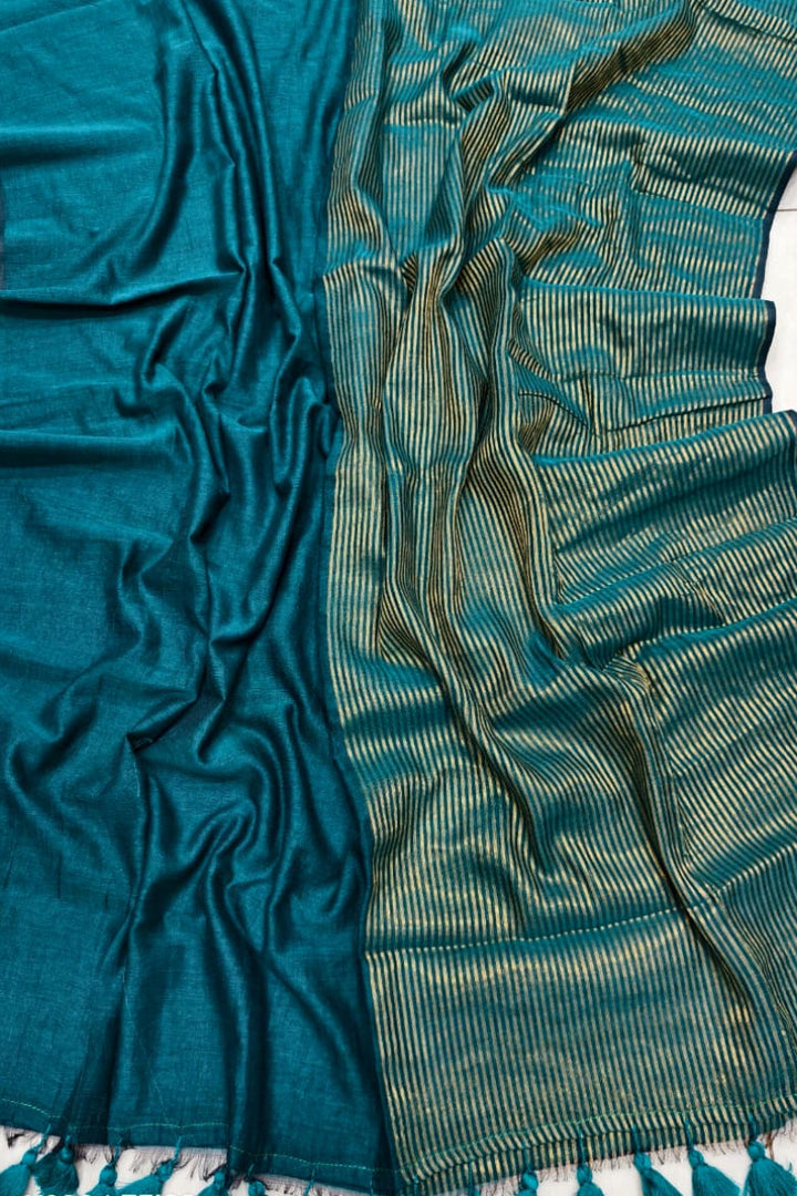 Shine And Smile Cotton Saree