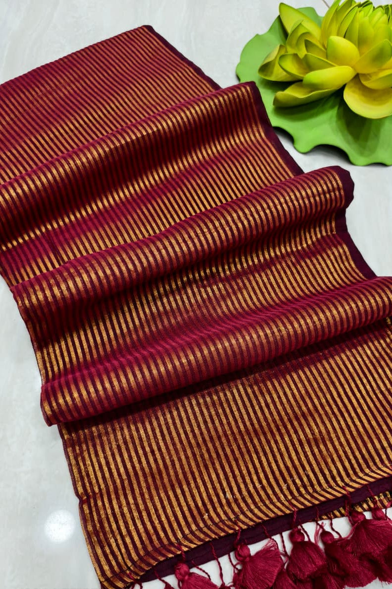 Shine And Smile Cotton Saree