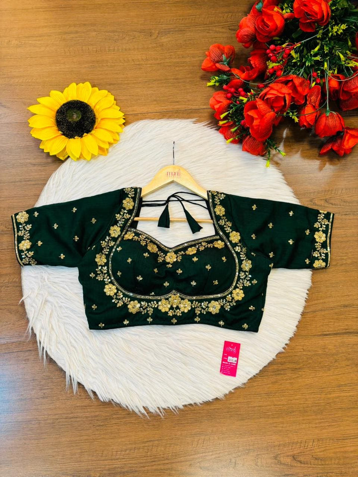 Jhalak-Zari Embroidered Blouse