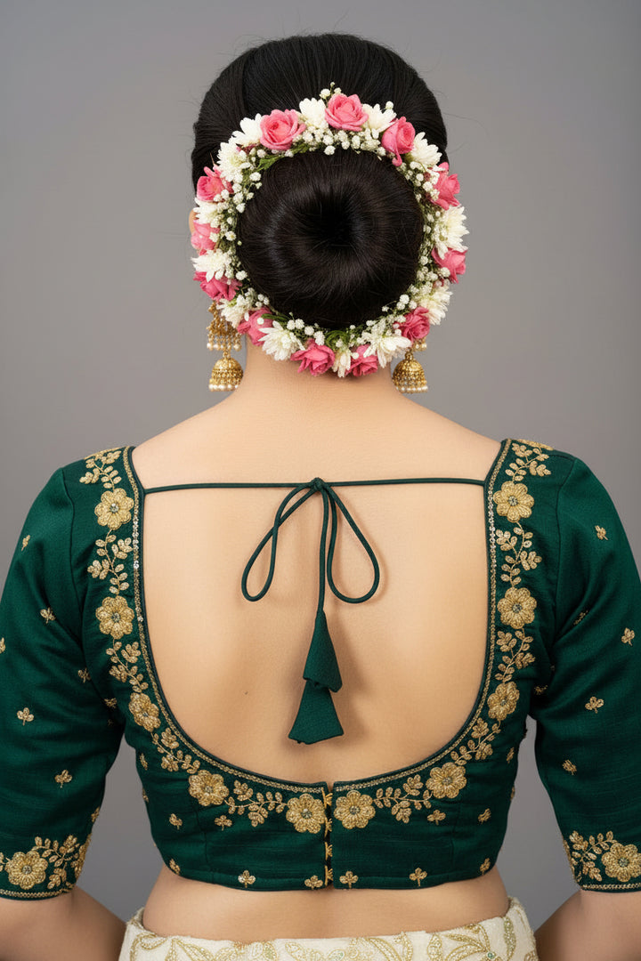 Jhalak-Zari Embroidered Blouse