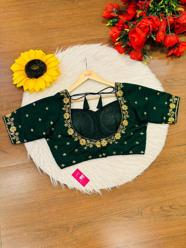 Jhalak-Zari Embroidered Blouse