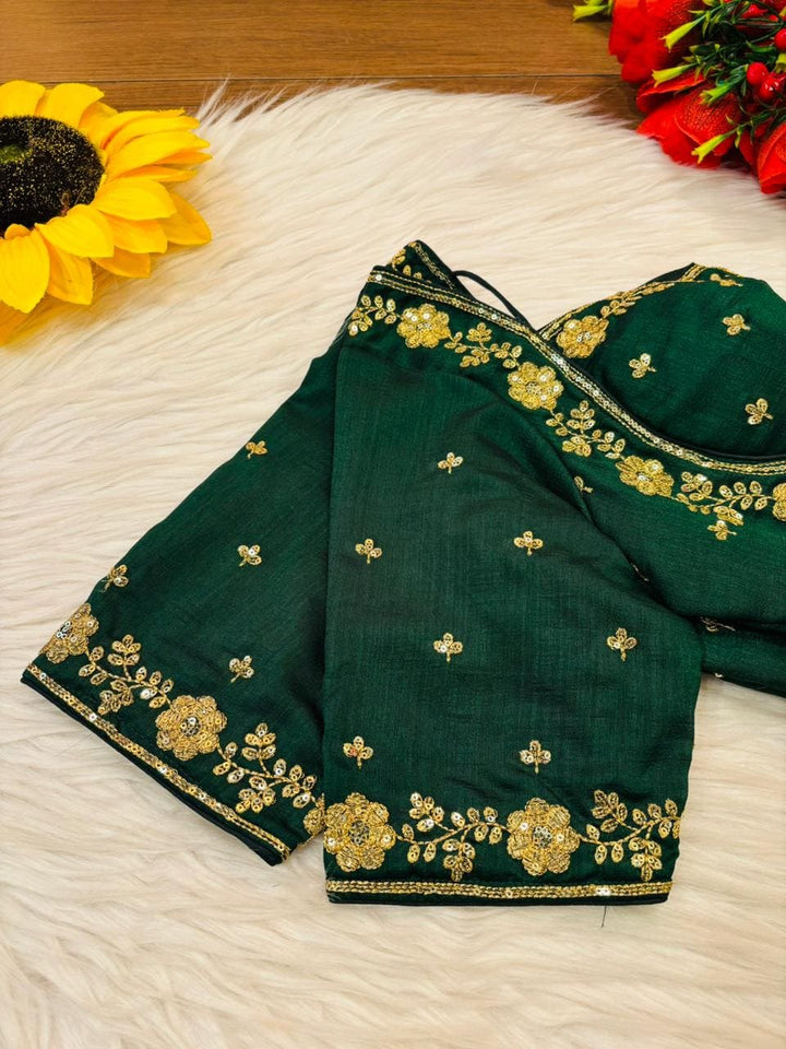 Jhalak-Zari Embroidered Blouse