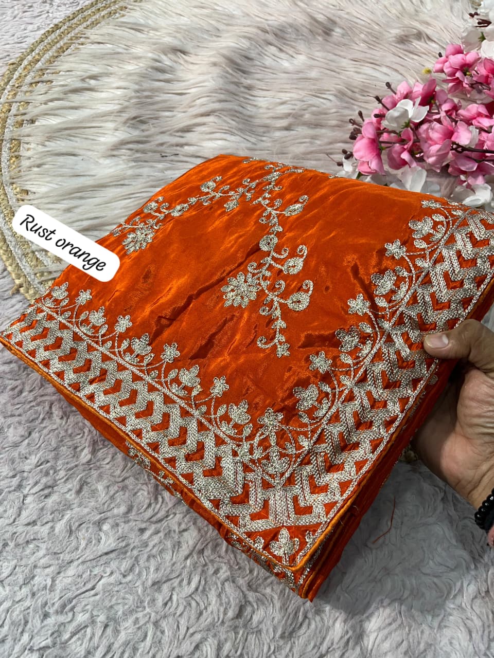 Elowen Glint Party Wear Look Silk Saree