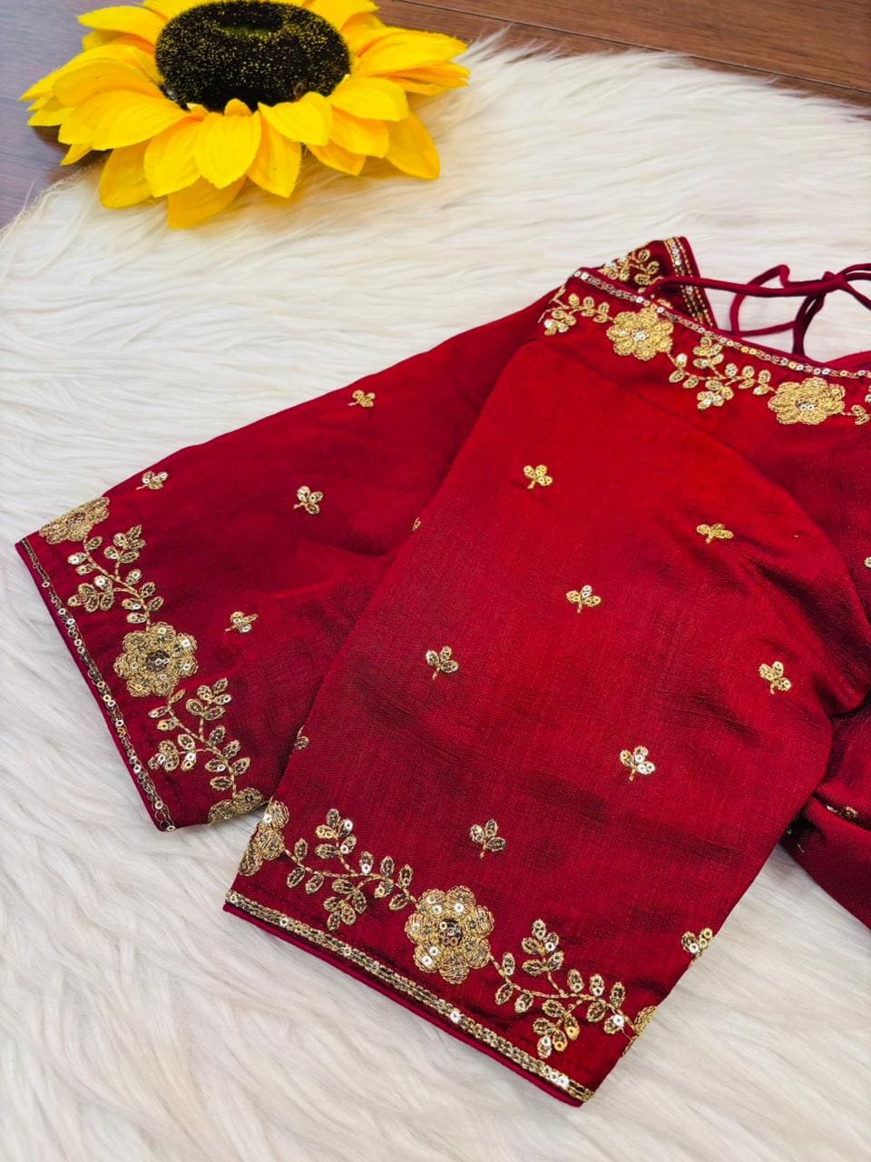 Jhalak-Zari Embroidered Blouse