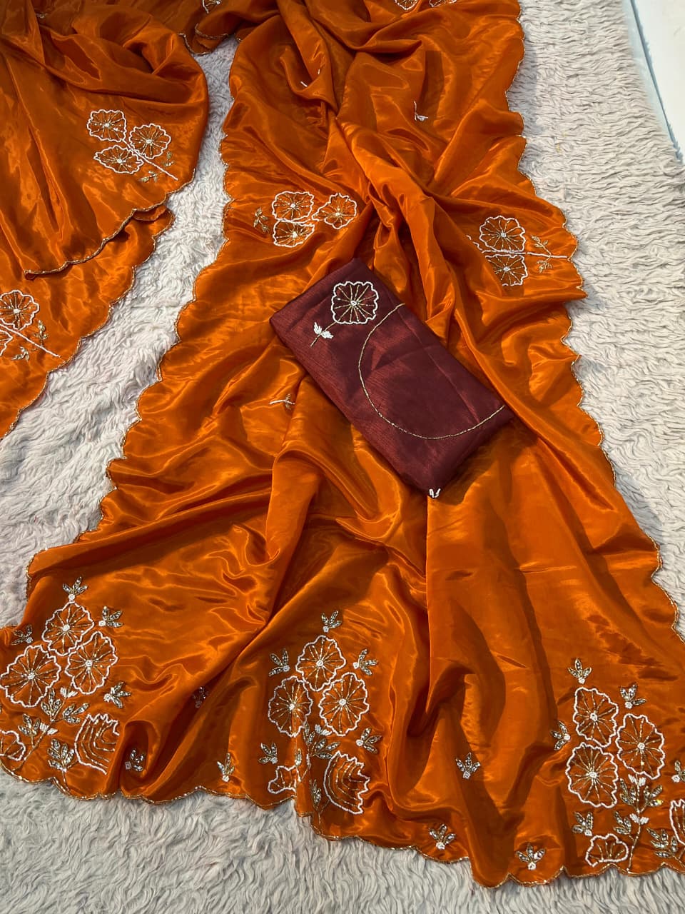 Sylvaine Party Wear Look Silk Saree