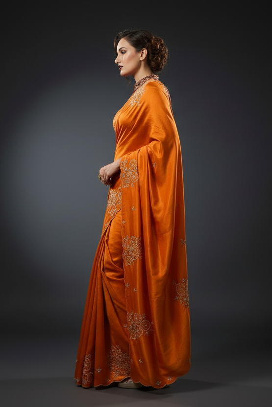Sylvaine Party Wear Look Silk Saree