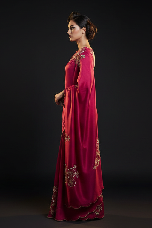 Sylvaine Party Wear Look Silk Saree