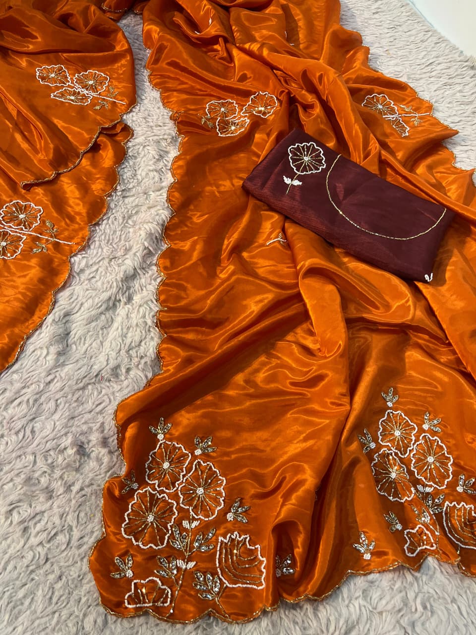 Sylvaine Party Wear Look Silk Saree