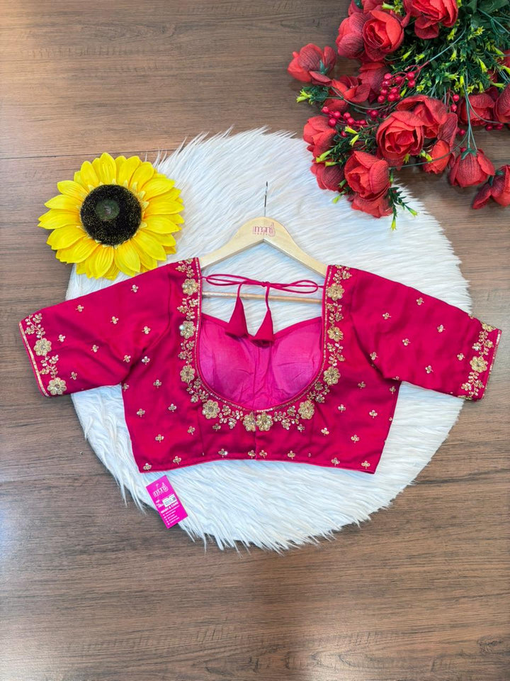Jhalak-Zari Embroidered Blouse