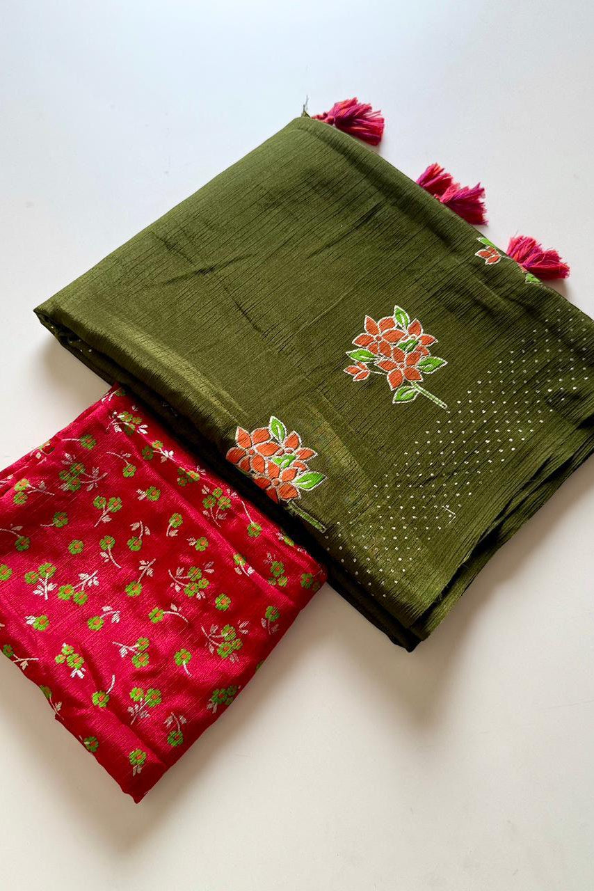 Colour Palette Designer Silk Saree