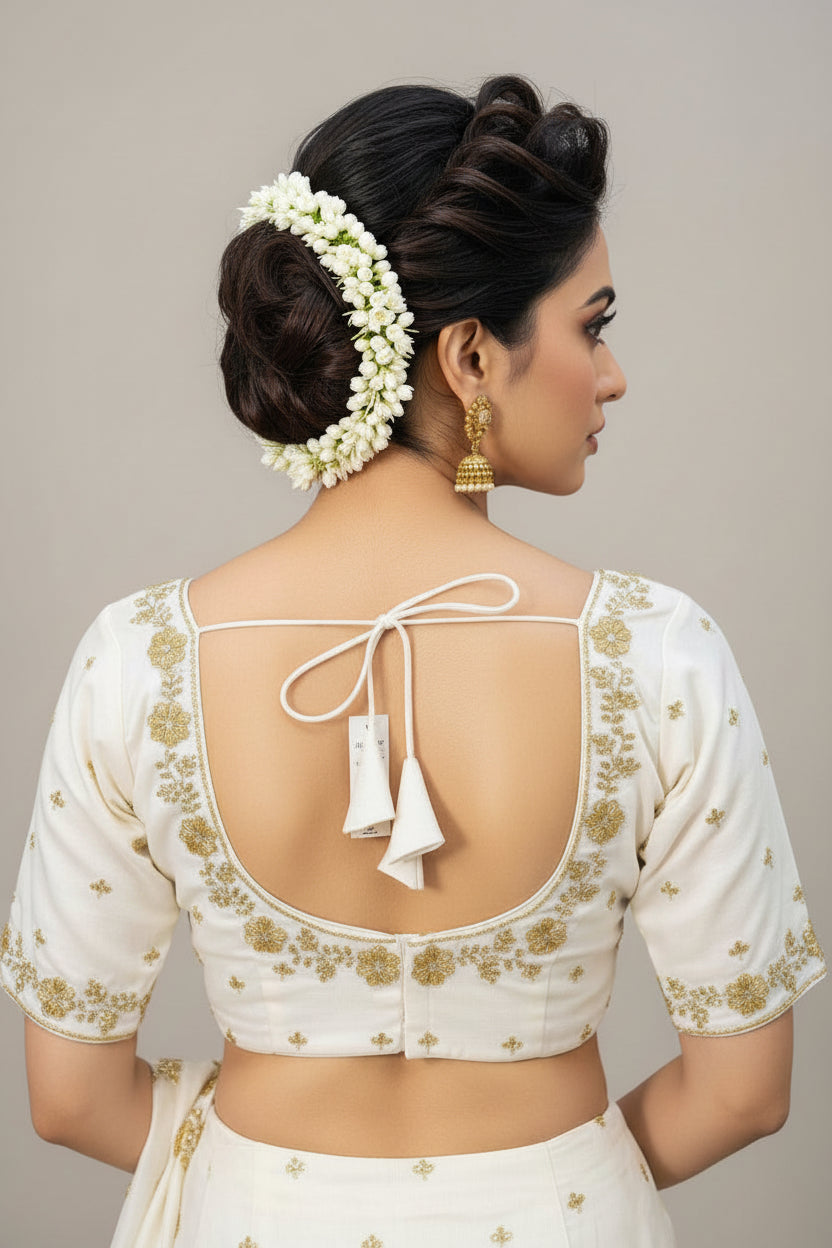 Jhalak-Zari Embroidered Blouse